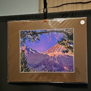 Sierra Nevada Mountains High Quality Photograph With Mat